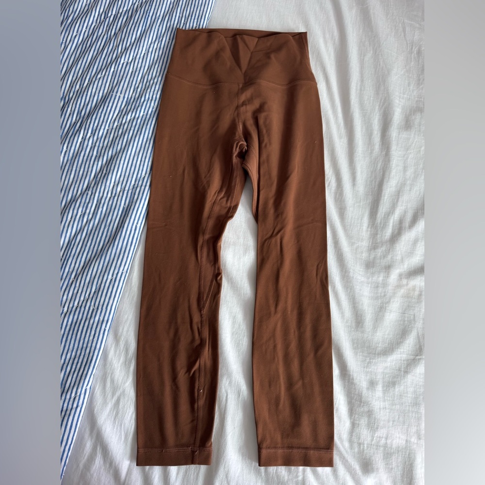 Brown Lululemon Align Leggings